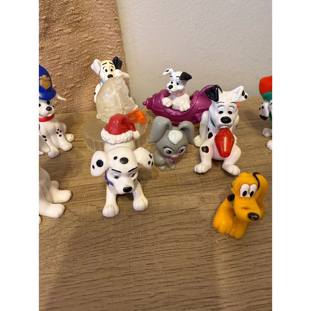 Lot of Disney 101 Dalmatians Pluto Bunny Toys McDonald’s Toys